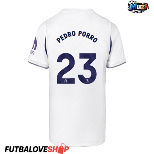 Dres Tottenham Hotspur Pedro Porro #23 Domáci 2026-27 Krátky Rukáv